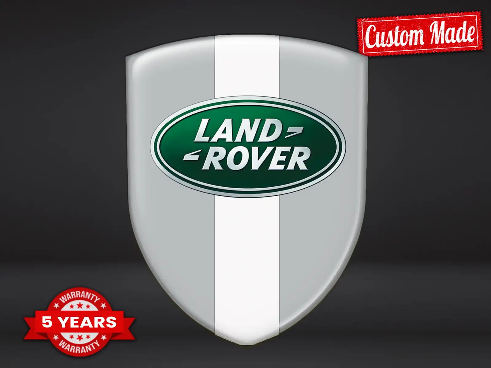 Land Rover Gewölbte Autoschilder Pro Max Langlebig Stilvoll Modern